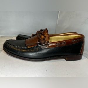 Men’s Allen Edmonds “Nottingham” Leather Slip on Shoes Loafers Sz 10.5 D